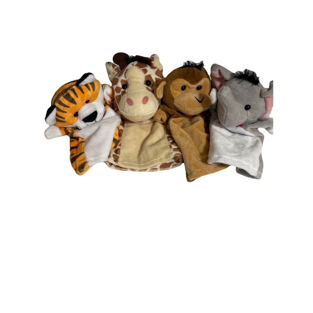 Melissa & Doug Zoo Friends Hand Puppets Puppets --new but open box